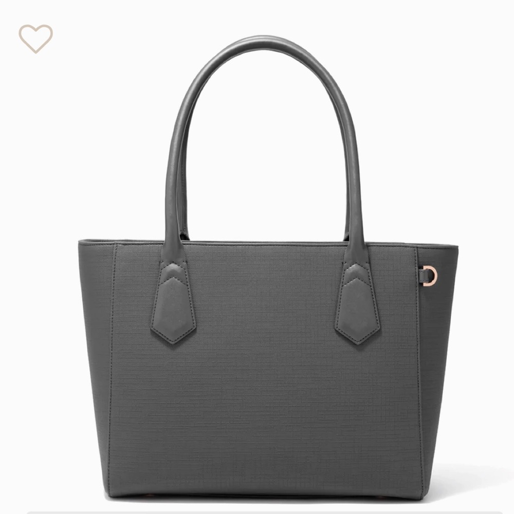 Dagne Dover Signature Classic Tote - Graphite